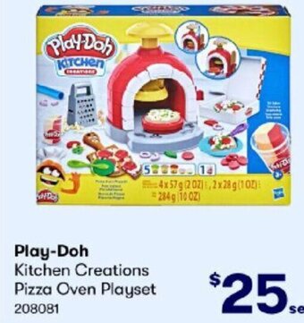 BIG W Play-Doh Kitchen Creations Pizza Oven Playset offer