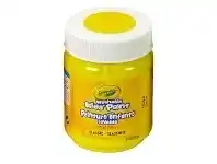 Officeworks Crayola Washable Classic Kids' Paint 59mL Yellow offer