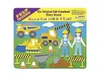 Officeworks Felt Creations Construction Storyboard Set offer