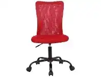 LivingStyles Andra Mesh Fabric Office Chair, Red offer