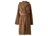 LivingStyles Aquanova Oslo Organic Cotton Hooded Bathrobe, Extra Large, Cinnamon offer