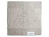 LivingStyles Algodon Mila Cotton Bath Mat, 50x50cm, Light Grey offer