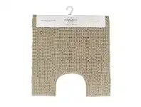 LivingStyles Algodon Toggle Contoured Bath Mat, 50x50cm, Stone offer