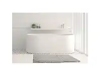 Algodon Toggle Bath Mat, 50x80cm, Silver
