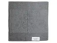 LivingStyles Algodon Mila Cotton Bath Mat, 50x50cm, Dark Grey offer