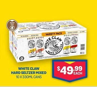 Bottlemart White claw hard seltzer mixed offer