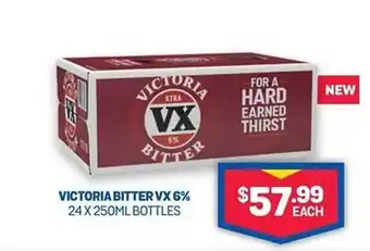 Bottlemart Victoria bitter vx 6% offer