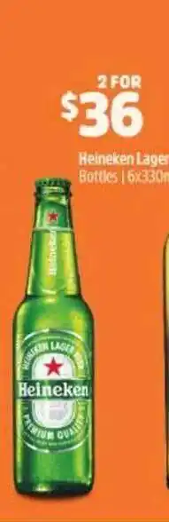 BWS Heineken lager offer