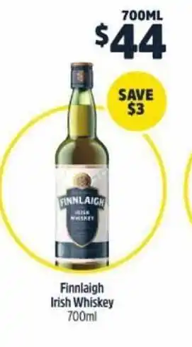 Finnlaigh irish whiskey
