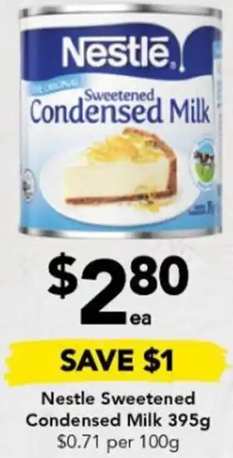 Drakes Nestle Sweetened Condensed Milk 395g offer