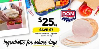 Drakes Melosi Boneless Leg Ham offer