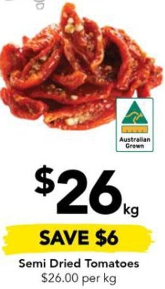 Drakes Semi Dried Tomatoes offer