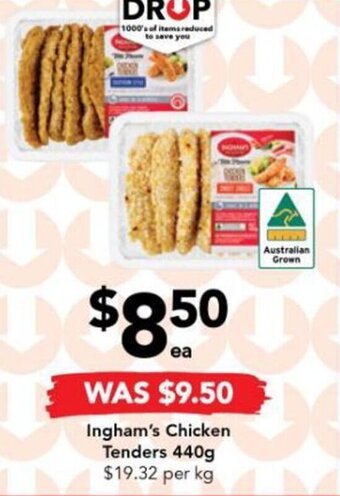 Drakes Ingham's Chicken Tenders 440g offer