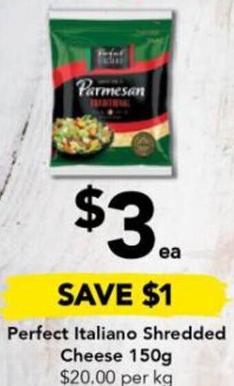 Drakes Perfect Italiano Shredded Cheese 150g offer