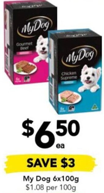 Drakes My Dog 6x100g offer