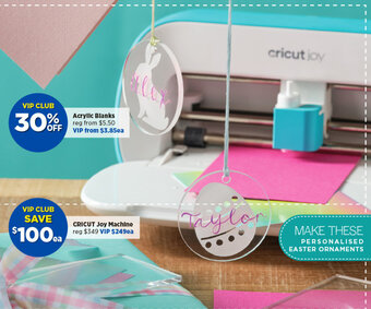 Spotlight Cricut joy machine offer