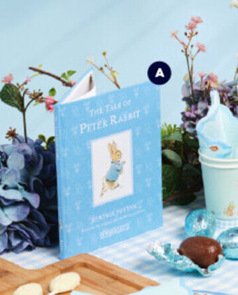 Spotlight Peter rabbit egg & book set offer