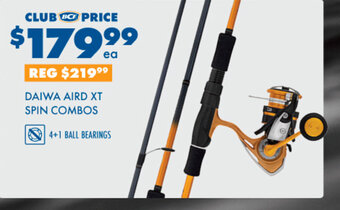 BCF Daiwa Aird XT Spin combos offer