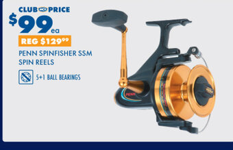 BCF Penn spinfisher SSM Spin reels offer