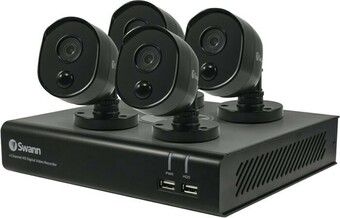 The Good Guys Swann 4 Camera Full HD 1080p DVR-4480 CCTV Security System offer