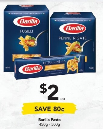 Drakes Barilla Pasta 450g-500g offer