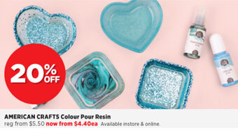 Spotlight American Crafts Colour Pour Resin offer