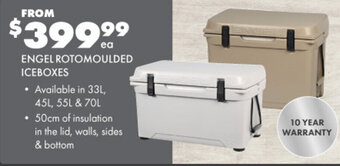 BCF Engel rotomoulded iceboxes offer