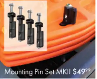 Mounting pin set MKII