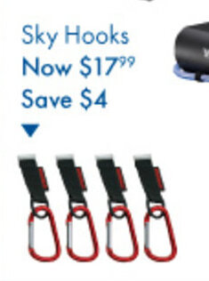 BCF Sky hooks offer