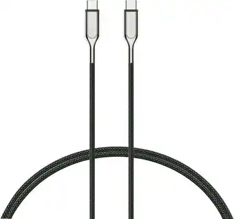 The Good Guys Cygnett USB-C to USB-C 2.0 Armored Cable 1M - Black offer