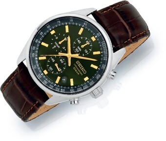Seiko men's chronograph watch