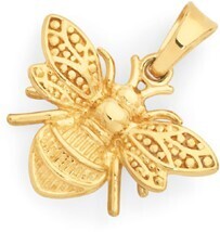 Goldmark 9ct gold bumble bee pendant offer