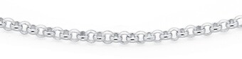 Goldmark Sterling silver 45cm belcher chain offer