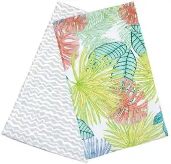 Tommy bahama printed kitchen tea towels 2 pack