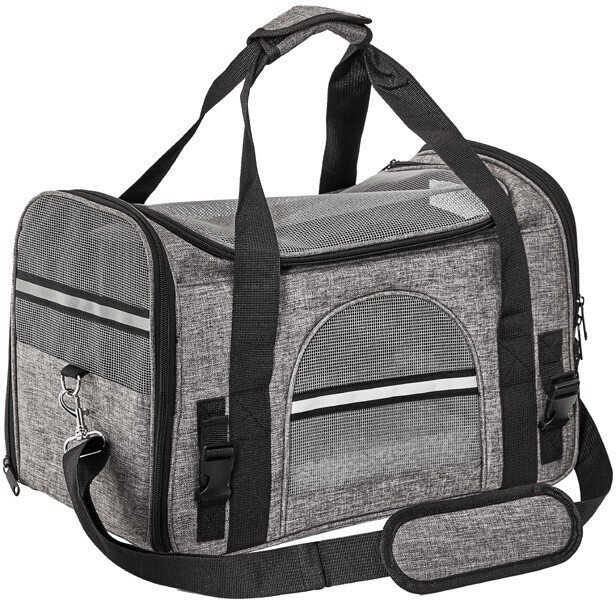 Pet nation deluxe pet travel carrier offer at Coles