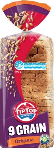 IGA Tip top 9 grain bread 700-750g selected varieties offer