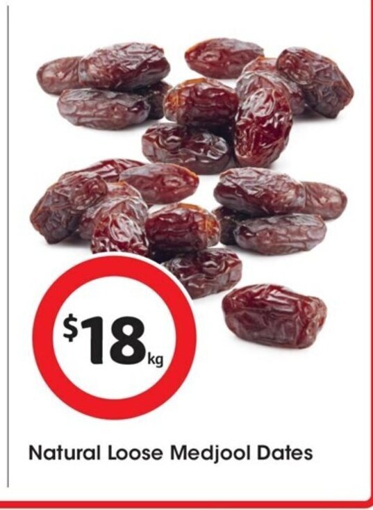 Natural Loose Medjool Dates offer at Coles