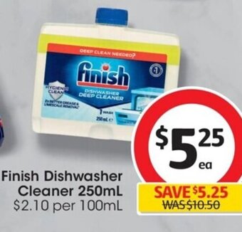 Finish Dishwasher Cleaner 250 ml.