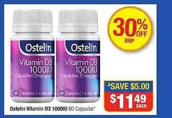 Direct Chemist Outlet Ostelin vitamin d3 1000iu offer