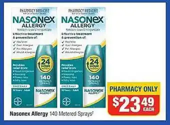 Direct Chemist Outlet Nasonex allergy offer