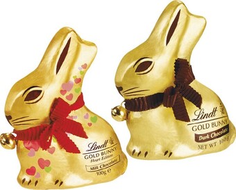 Woolworths Lindt gold bunny 100g offer
