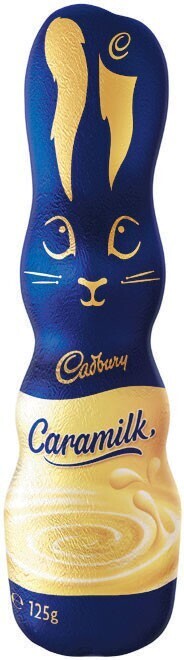 Woolworths Cadbury caramilk bunny 125g offer