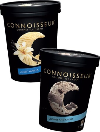 IGA Connoisseur Gourmet Ice Cream 1 Litre Selected Varieties offer