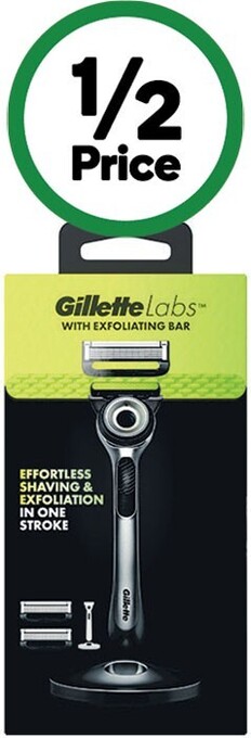 Woolworths Gillette labs razor system offer