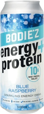 Woolworths Bodiez energy + protein sparkling energy drink 500ml~ offer