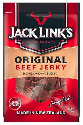 Coles Jack links beef jerky 50g offer