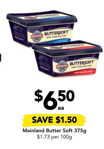 Drakes Mainland Butter Soft 375g offer