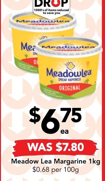 Drakes Meadow Lea Margarine 1kg offer