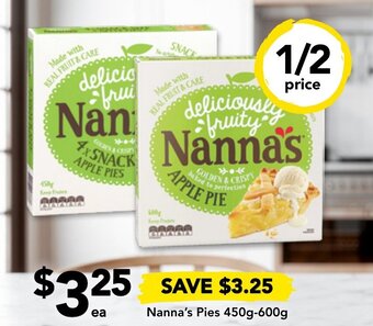 Nanna's Pies 450g-600g