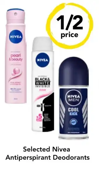 Drakes Nivea Antiperspirant Deodorant offer